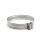 A close-up of a Detroit DD13/DD15 DPF Clamp with part number A6809950302, 674-7010, A0004902241